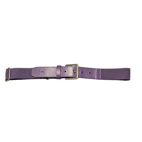 Under Armour Purple Baseball Belt – Adjustable OSFM Athletic Youth - Picture 1 of 5
